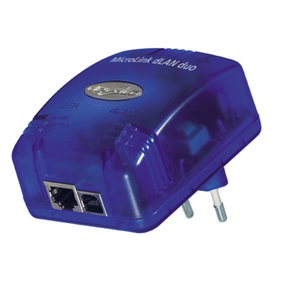 Adaptateur Ethernet et USB sur CPL | Microlink Dlan Duo