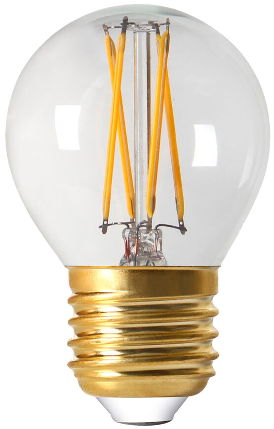 Ampoule LED filament : sphérique G45 4W E27 2 700 k 350 Lm Dim. Cl. | 28648