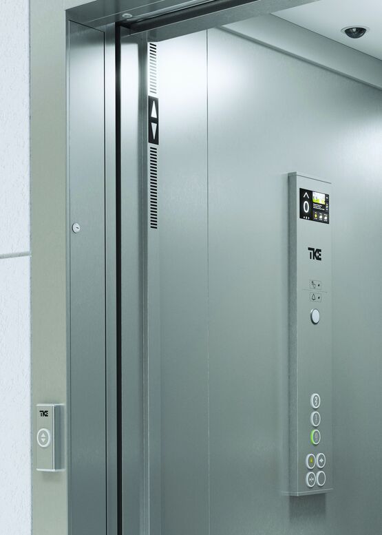  Ascenseur digital intelligent et économe pour logement collectif ou tertiaire | Eox - THYSSENKRUPP