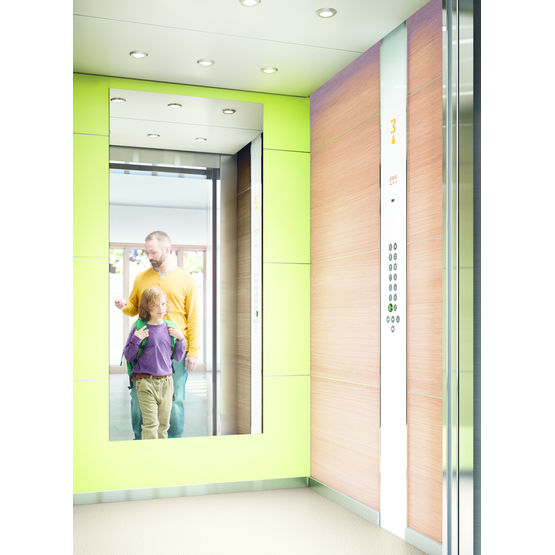 Ascenseur pour immeubles résidentiels et de bureaux | MonoSpace 500
