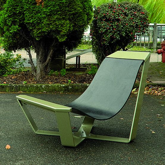 Assise en caoutchouc renforcé et structure acier | Rubber Chair