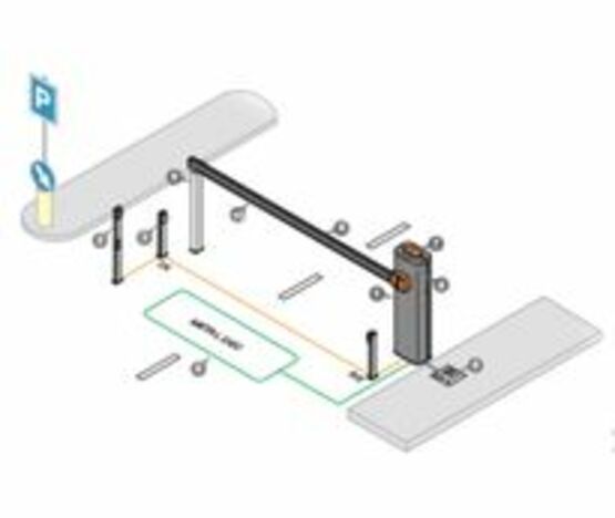  Automatisme programmable pour barrière levante | ELDOMSDG  - SERVIACOM-PROACCESS