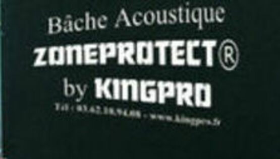 Bâche acoustique -38dB de chantier  | KINGPRO - produit présenté par KINGPRO