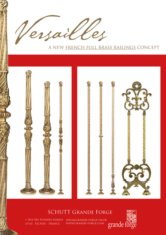 Balustres design baroque et grands palais | Gamme Versailles 