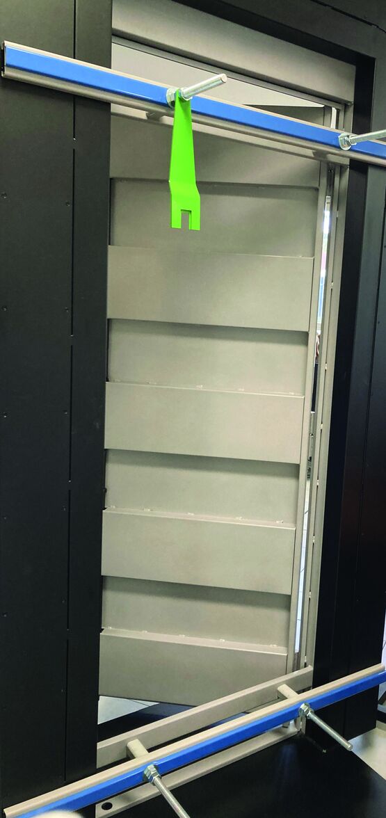  Bloc porte modulaire réutilisable pour sécurisation temporaire de locaux vacants | Eliot No Squatt CR4  - Porte spéciale