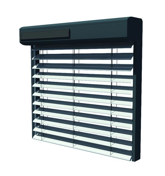  Brise soleil à lames orientables à coffre compact pour grandes baies vitrées | BSO Réno - STORES MARQUISES 