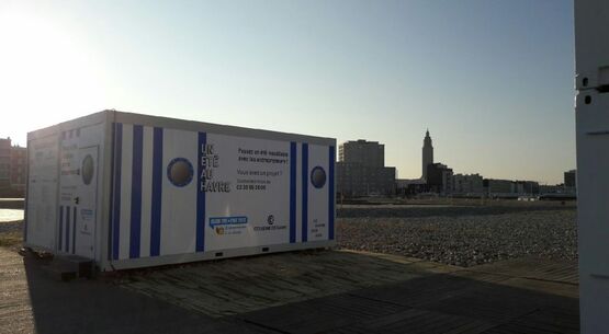  Cabane - Espace d’accueil modulaire | Martin Calais  - Préfabriqués temporaires et structures modulaires pour l'évènementiel