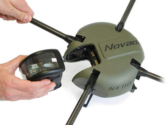 Caméra adaptée aux missions de surveillance et de renseignement | Drone NX110