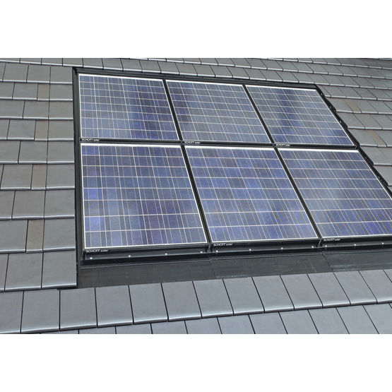 Capteur photovoltaïque pour toiture jusqu&#039;à 65° | Schott Indax 185