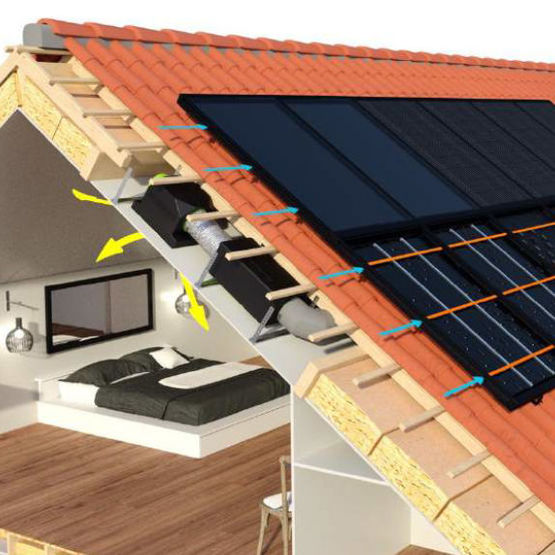 Centrale solaire aérovoltaïque intelligente | R-Volt Modul R-Slim
