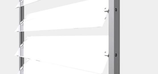  Châssis de façade à lames mobiles pour ventilation naturelle et désenfumage | Coltlite - produit présenté par KINGSPAN LIGHT + AIR