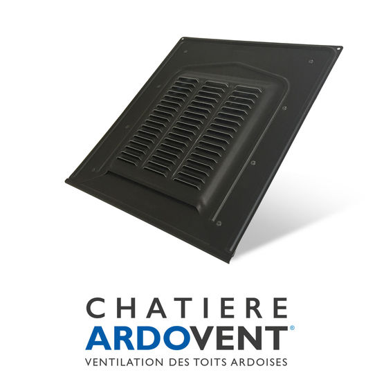  Chatière de ventilation pour toitures en ardoise  | ARDOVENT - Closoir, chatière, ventilation