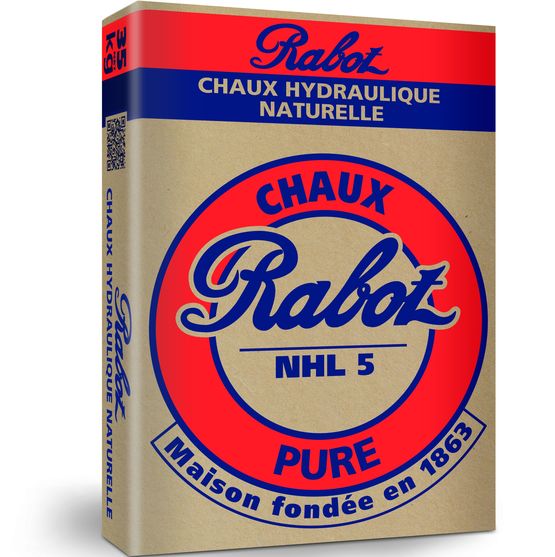 Chaux naturelle hydraulique pure | Rabot NHL 5