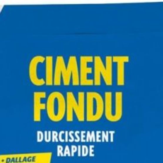  Ciments rapides | CIMENT FONDU - Ciments