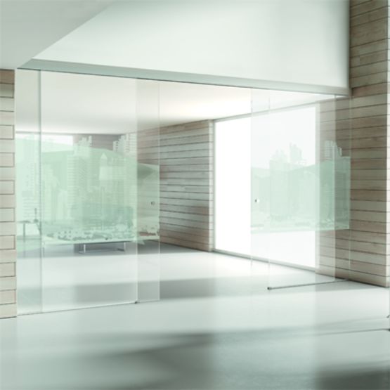  Cloison vitrée décorée coulissante pour séparation d&#039;espace | Kosmos - PROFILTEK