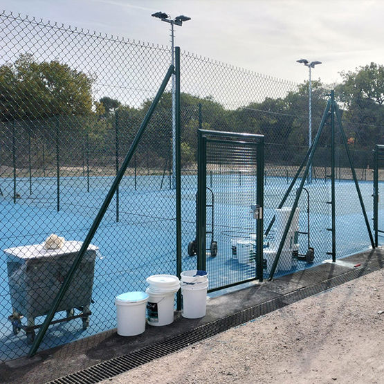  Clôture sportive pour Terrain de tennis | kit-tennis - QUAGLIA DIFFUSION
