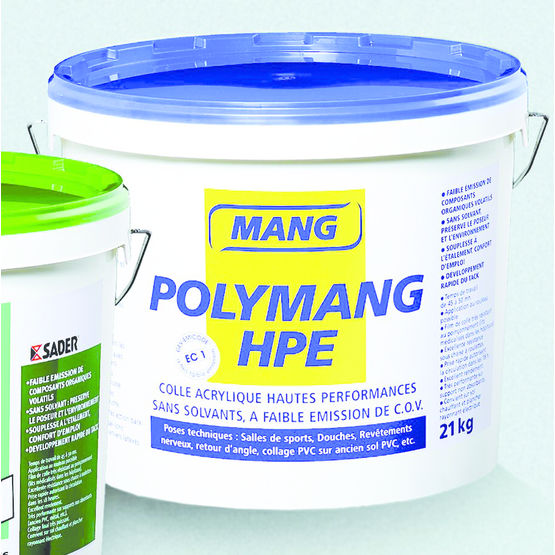 Colle acrylique pour revêtements de sol à adhérence difficile | Polymang HPE