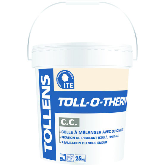 Colle en poudre pour ITE | Toll-O-Therm CP