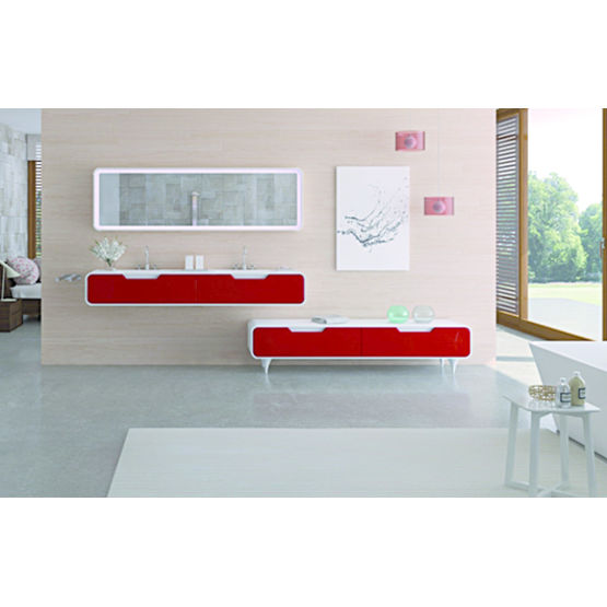 Collection de meubles de salle de bain en résine minérale | E-Pure
