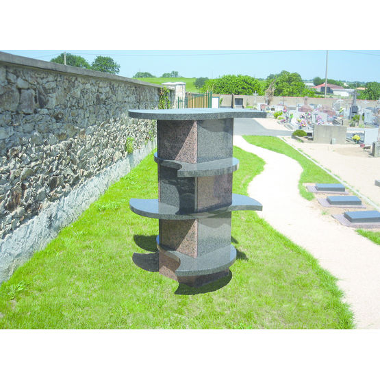 Columbarium en granit jusqu&#039;à huit cases | Météor
