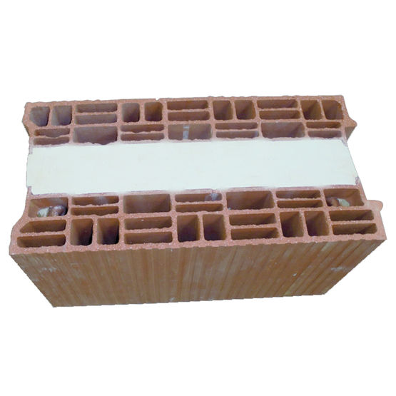 Concept de briques avec isolant silico-calcaire | Solumix Hybrique