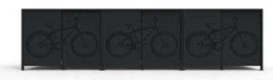 Consigne sécurisée pour 6 vélos | 39204 - produit présenté par BUTON DESIGN