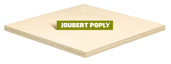 Contreplaqué en peuplier français pour aménagement et agencement intérieurs, certifié PEFC | Joubert Poply