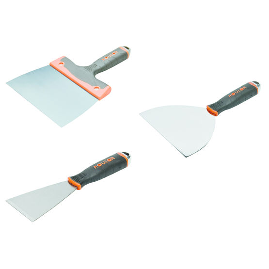 Couteaux à manche tri-matière pour préparation de surfaces | Couteau tri-matière