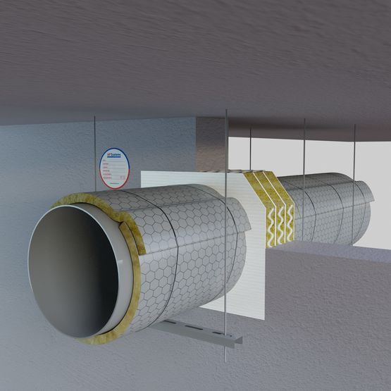  Couverture CF pour conduits de ventilation | AF Fireguard 3 - AF SYSTEMS