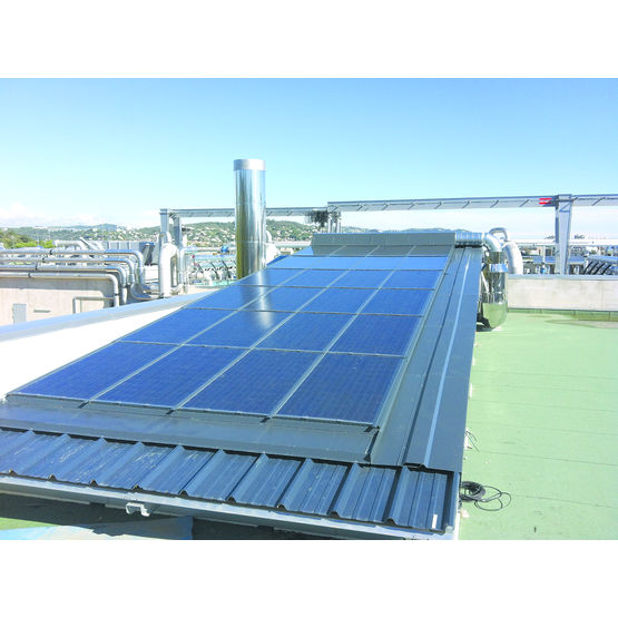 Couverture solaire hybride thermique et photovoltaïque | SAS