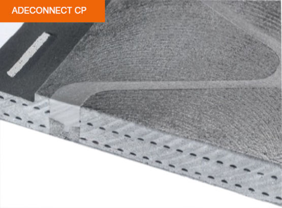  Couvre-joint de dilatation composite ponçable | ADECONNECT CP - Systèmes antivibratoires