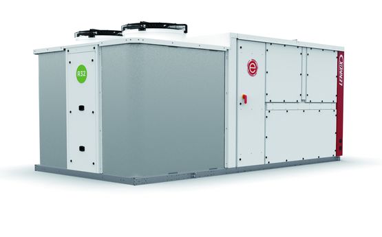 CTA monobloc de toiture à charge de réfrigérant R32 réduite | e-Baltic