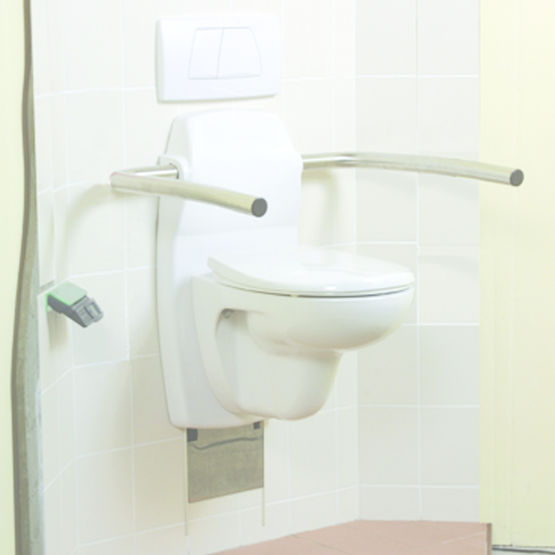 Cuvette WC sur bâti-support à hauteur réglable | Variclo