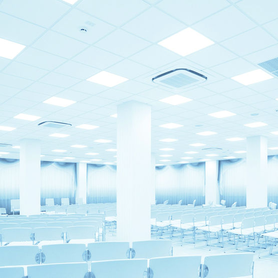 Dalle de plafond lumineuse pour ERP | Neo dalle 600 x 600