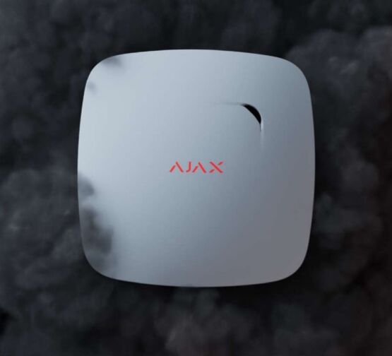  Détecteur intérieur de fumée et de chaleur sans fil avec un buzzer intégré | AJAX FIREPROTECT  (HEAT/SMOKE) - SERVIACOM-PROACCESS