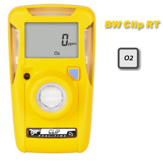 Détecteur portable d&#039;oxygène à durée de vie limitée | BW CLIP REAL TIME 02