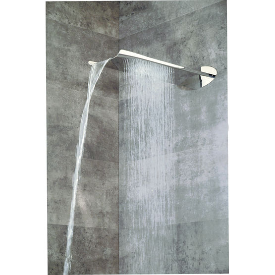 douche de tete a jet pluie et cascade p