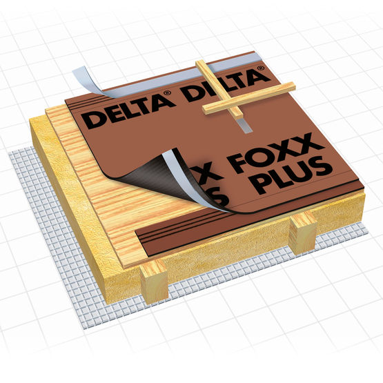 Écran de sous-toiture pour climat de montagne | Delta Foxx Plus - produit présenté par DOERKEN - ÉCRANS DELTA