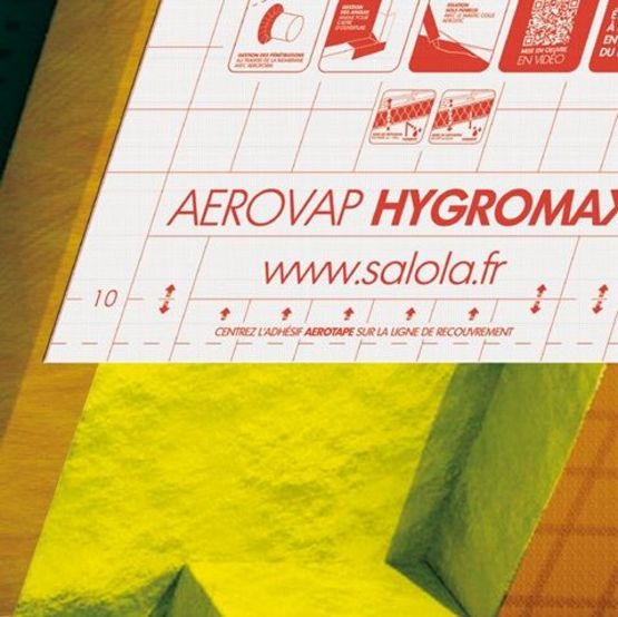 Écran régulateur et frein-vapeur à double fonction | Aerovap Hygromax
