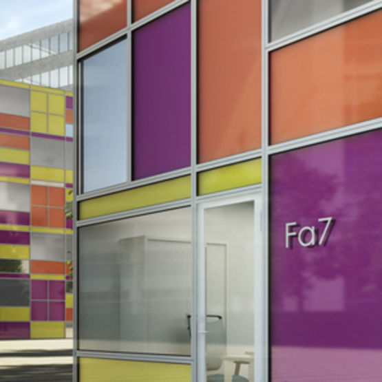 Élément de remplissage pour façade de type shadow box GROUPE ISOSTA