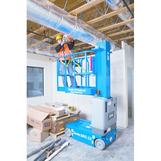 Elévateur vertical à nacelle pour chantiers intérieurs | GRC-12