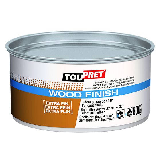Enduit de lissage pour boiseries intérieures ou extérieures | Toupret Wood Finish