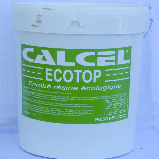 Enrobé réactif à l&#039;eau pour réparation routière écologique | Calcel Ecotop