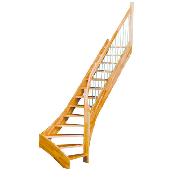 Escaliers en chêne droits ou quart tournant | Vario