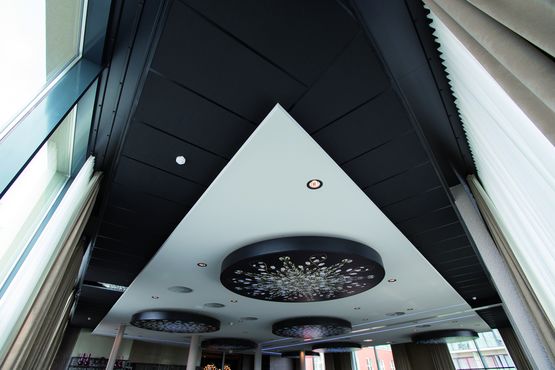  Faux-plafond acoustique monolithique | Eleganza - Faux-plafonds fixes