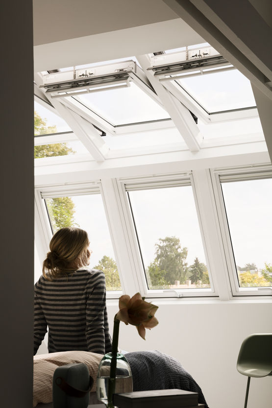  Fenêtre de toit à programmation intelligente pour confort d&#039;ambiance | Velux Integra - VELUX