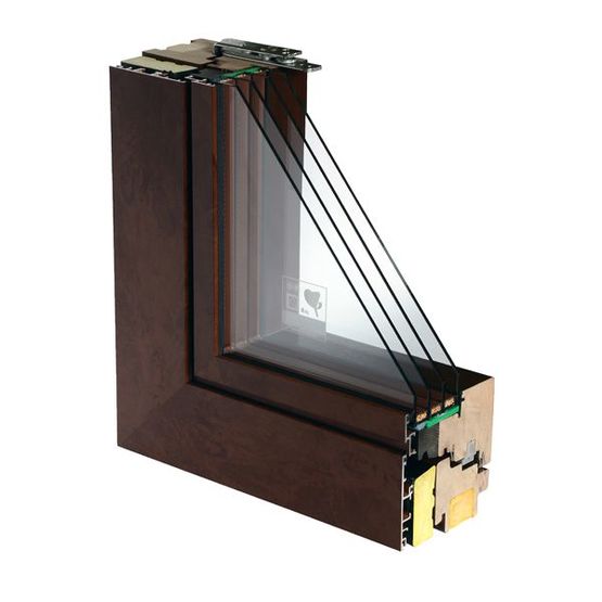 Fenêtre en bois-aluminium à haute résistance des facteurs externes | Ultratherm Ultima