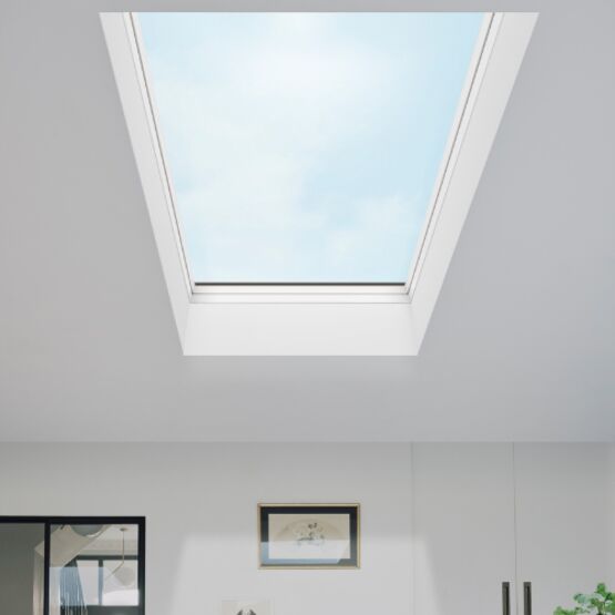  Fenêtre plane à isolation thermique élevée | DEF - Fenêtre de toit pivotante ou à ouverture par projection