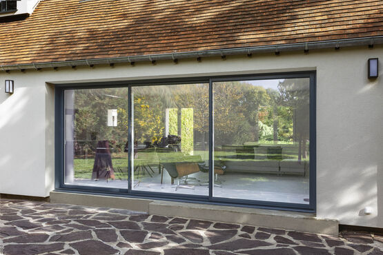  Fenêtres et porte-fenêtres coulissantes en mixte | Auralu - PASQUET MENUISERIES