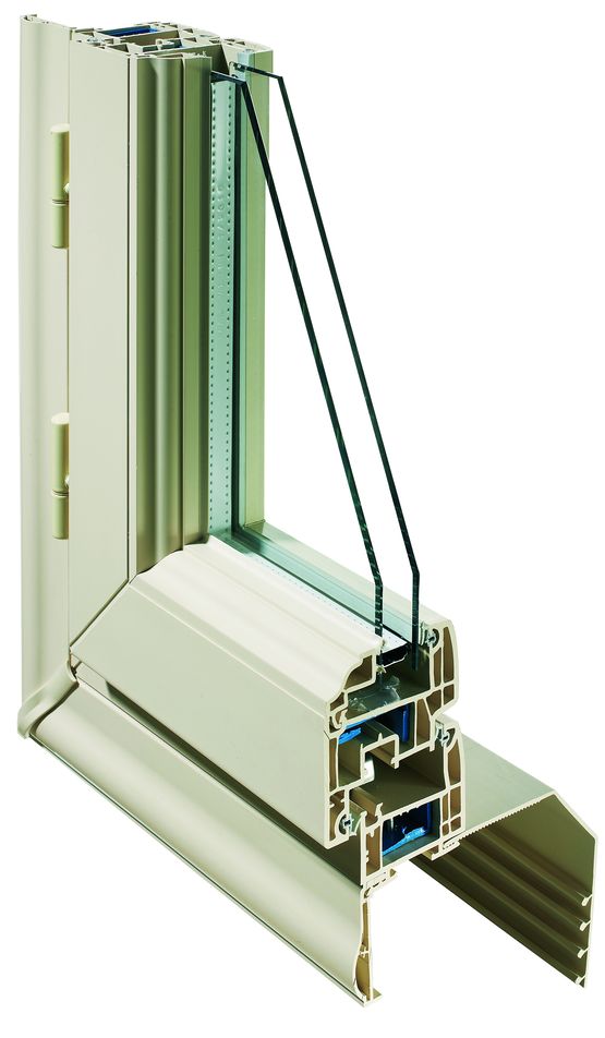 Fenêtres et portes-fenêtres en PVC multichambres avec renfort acier suivant abaque | Equilibre 74